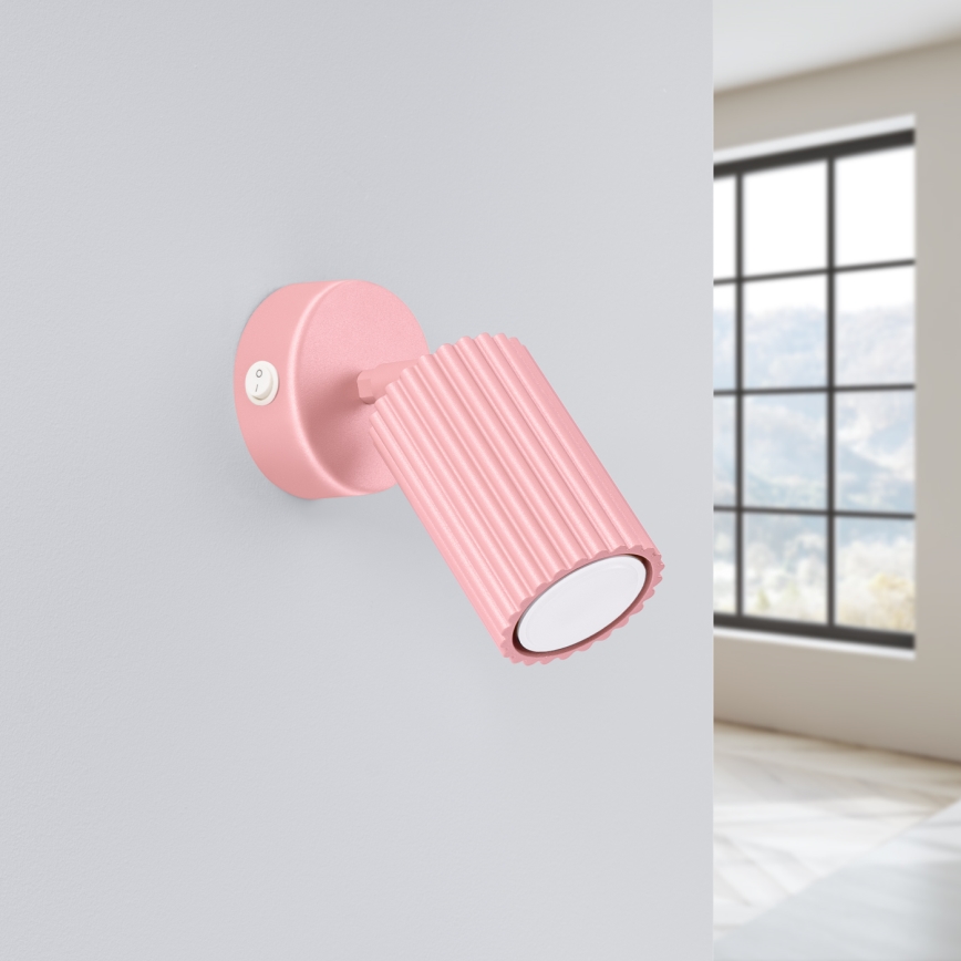 Brilagi - Applique murale spot CRESTO 1xGU10/10W/230V rose