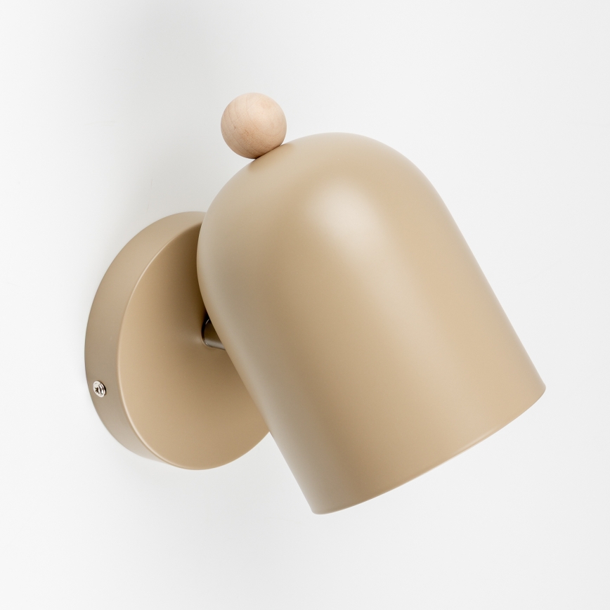 Brilagi - Applique murale spot GALLION 1xE27/15W/230V beige