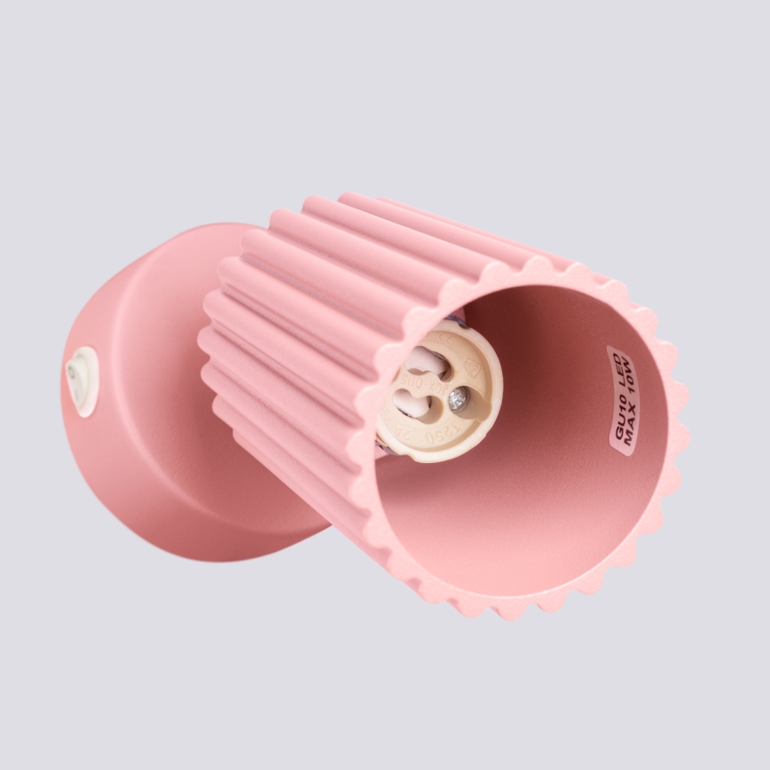 Brilagi - Applique murale spot LED CRESTO 1xGU10/10W/230V rose