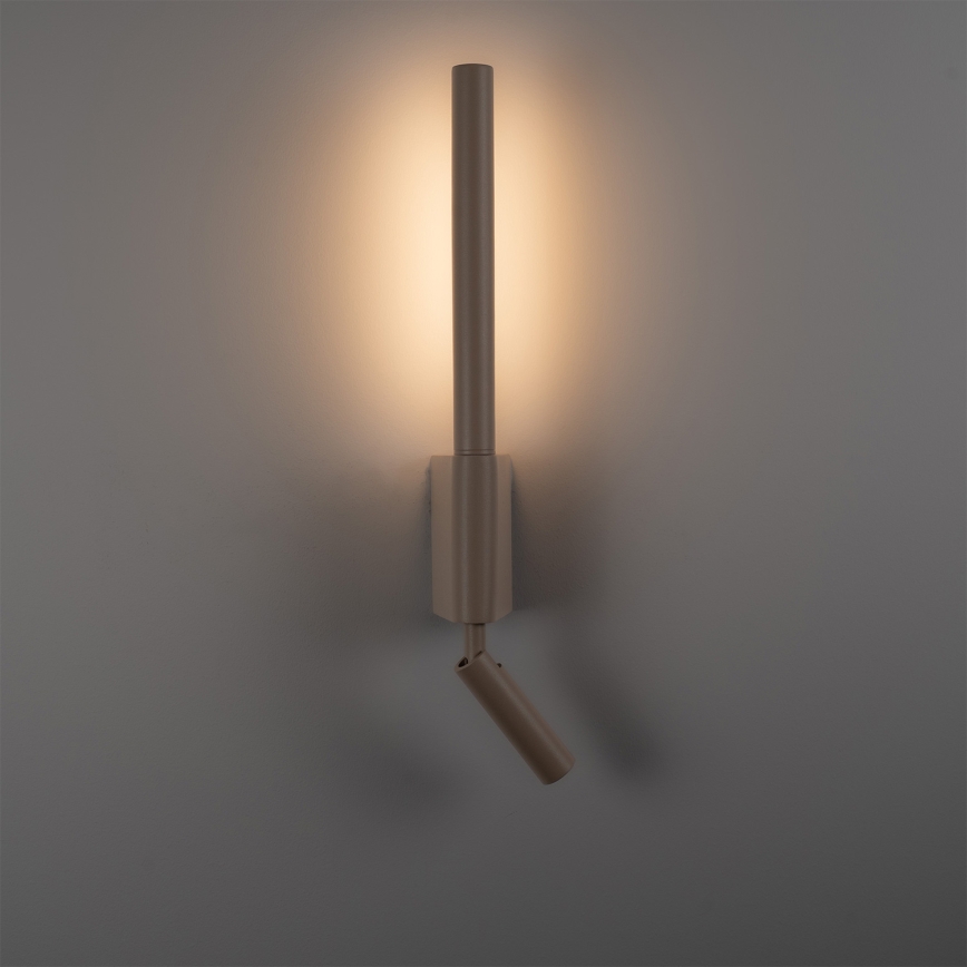 BRILAGI - Applique murale spot LED VIXON LED/3W/230V + LED/5W beige IRC 90