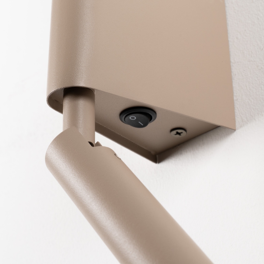 BRILAGI - Applique murale spot LED VIXON LED/3W/230V + LED/5W beige IRC 90