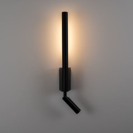 BRILAGI - Applique murale spot LED VIXON LED/3W/230V + LED/5W noire IRC 90