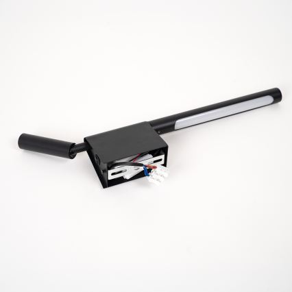 BRILAGI - Applique murale spot LED VIXON LED/3W/230V + LED/5W noire IRC 90