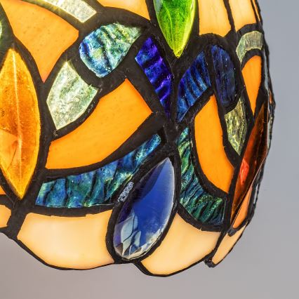 Brilagi - Applique murale Tiffany en vitrail LUISA 1xE27/40W/230V