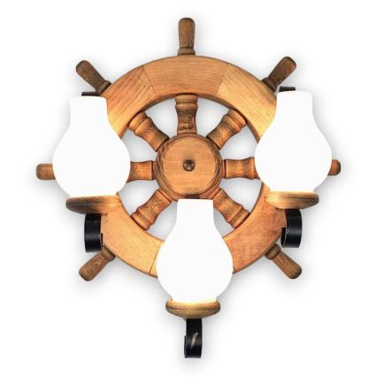 Brilagi - Applique murale TIMONA 3xE14/40W/230V hêtre