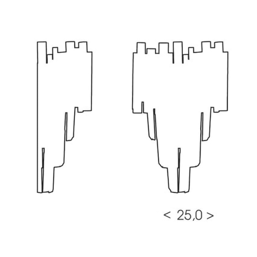 BRILAGI - Applique murale VERVE 2xE14/40W/230V noire