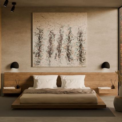 Brilagi - Applique murale WABI SABI 1xE14/40W/230V noire