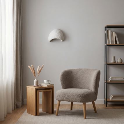 Brilagi - Applique murale WABI SABI 1xG9/8W/230V blanche