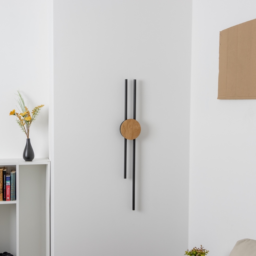 Brilagi - Applique murale WOODY COLLINE LED/15W/230V 80 cm chêne