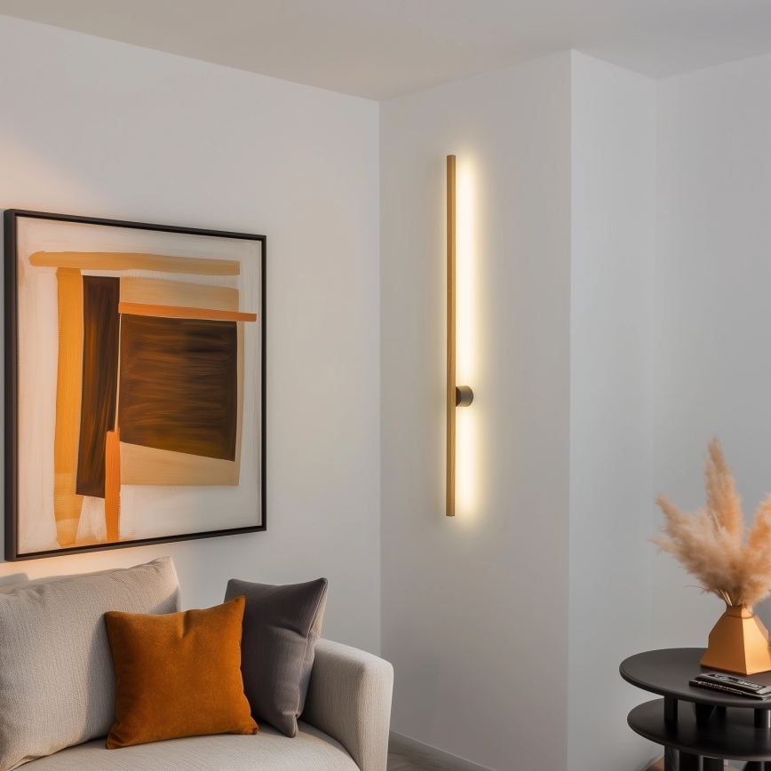Brilagi - Applique murale WOODY LINE LED/12W/230V 120 cm chêne