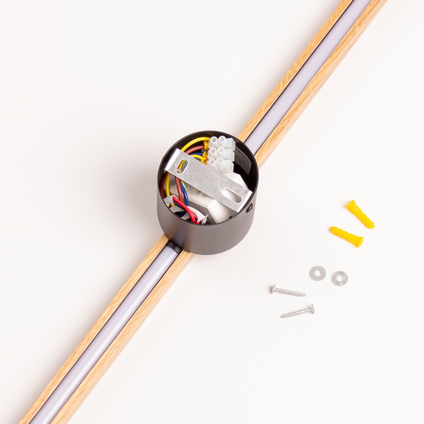 Brilagi - Applique murale WOODY LINE LED/12W/230V 120 cm chêne