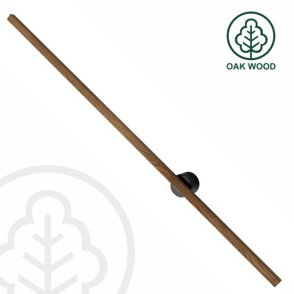 Brilagi - Applique murale WOODY LINE LED/12W/230V 120 cm chêne noyer