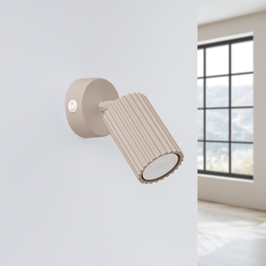 Brilagi - Applique spot LED CRESTO 1xGU10/10W/230V taupe