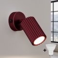 Brilagi - Applique spot murale CRESTO 1xGU10/10W/230V bordeaux