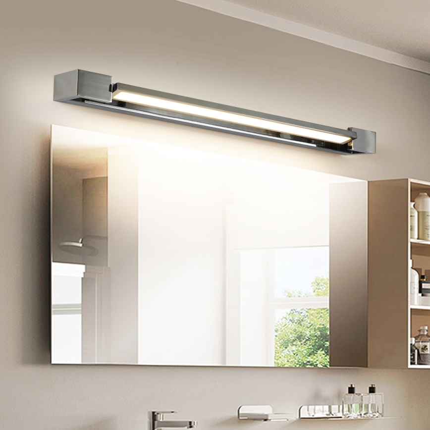 Brilagi - AQUA LINE LED-spiegelverlichting 18W/230V 60 cm IP44 glanzend chroom CRI 90