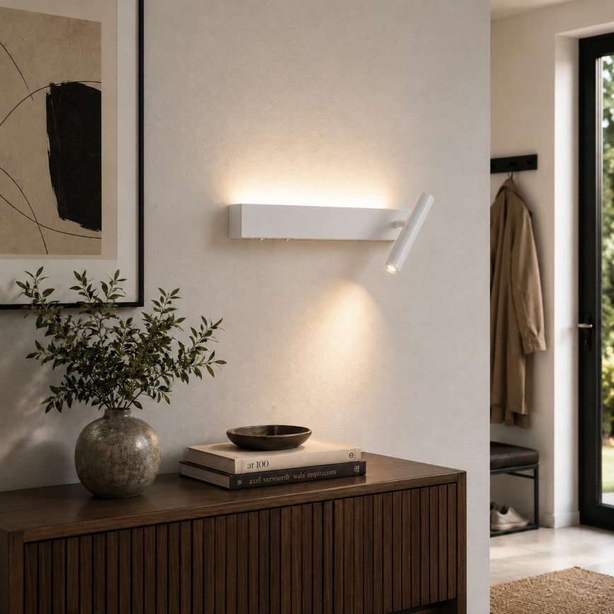 BRILAGI - ARLIX LED-wandspot LED/3W/230V + LED/7W, wit, CRI 90