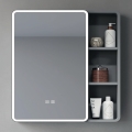 BRILAGI - Armoire-miroir de salle de bains à rétroéclairage LED AVOLA SINGLE 75x70 cm
