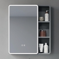 BRILAGI - Armoire-miroir de salle de bains LED rétroéclairée AVOLA SINGLE 55x70 cm