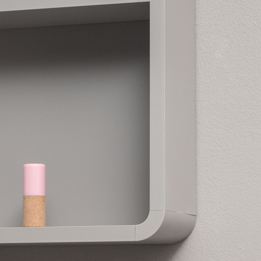 BRILAGI - Armoire miroir de salle de bains LED rétroéclairée AVOLA SINGLE 55x70 cm