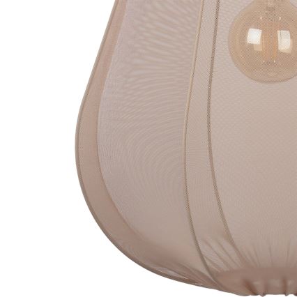 Brilagi - ARVEN LED-hanglamp aan snoer 1xE27/8W/230V Ø 37 cm beige