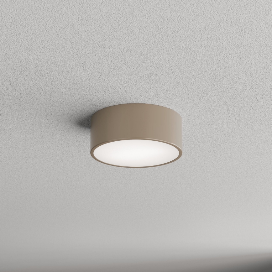 Brilagi - Badkamer plafondlamp CLARE 1xE27/24W/230V diameter 20 cm IP54 beige