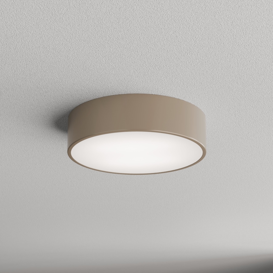 Brilagi - Badkamer plafondlamp CLARE 2xE27/24W/230V diameter 30 cm IP54 beige