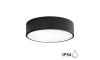 Brilagi - Badkamer plafondlamp CLARE 2xE27/24W/230V diameter 30 cm zwart IP54