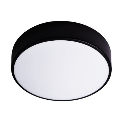 Brilagi - Badkamer plafondlamp CLARE 3xE27/24W/230V diameter 40 cm zwart IP54