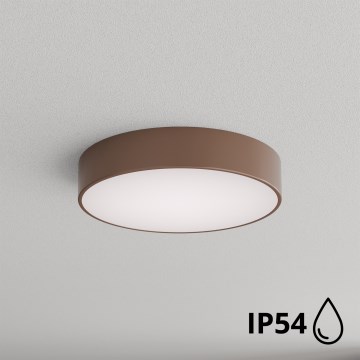 Brilagi - Badkamer plafondlamp CLARE 3xE27/24W/230V Ø 40 cm IP54 bruin