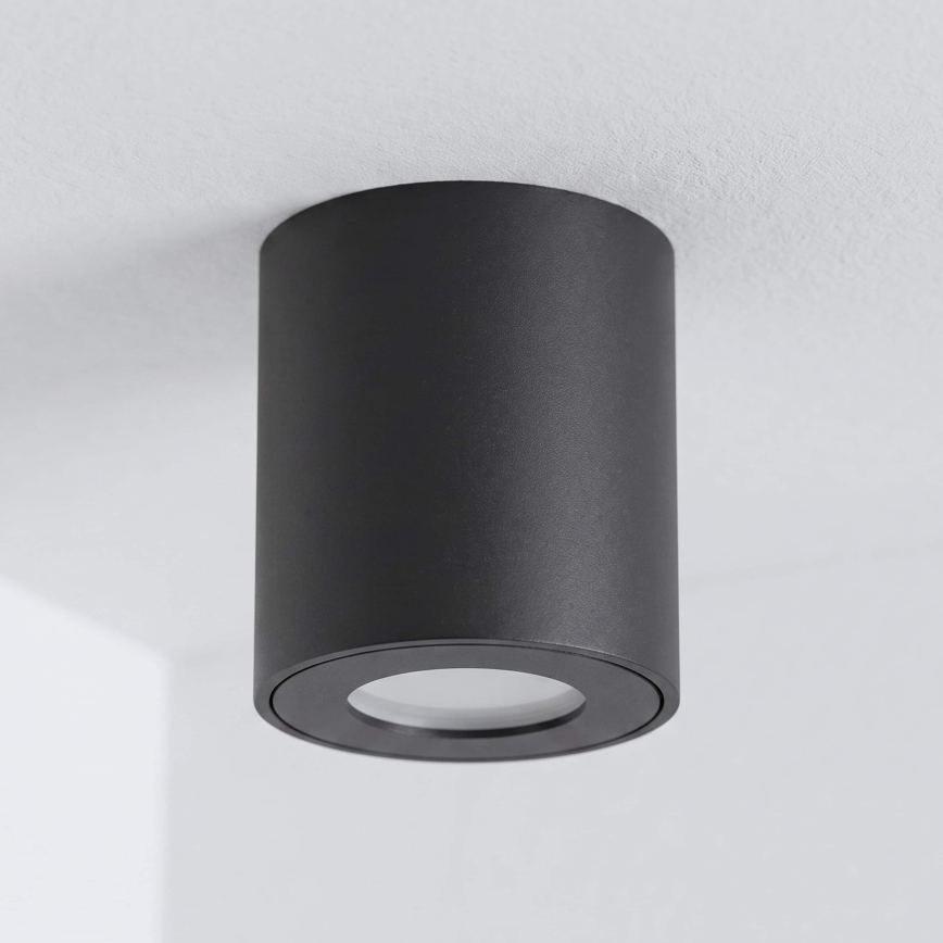 BRILAGI - Badkamer spot MIA 1xGU10/30W/230V 84x80 mm zwart IP54