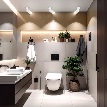 Brilagi - Badkamer spot SELE 1xGU10/30W/230V IP44 wit