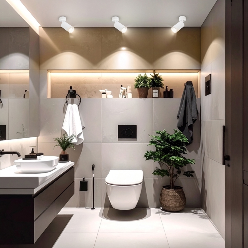 Brilagi - Badkamer spot SELE 1xGU10/30W/230V IP44 wit