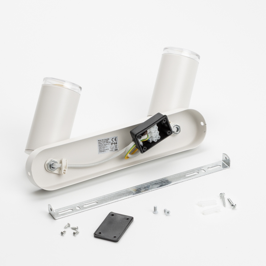 Brilagi - Badkamer spot SELE 2xGU10/30W/230V IP44 wit