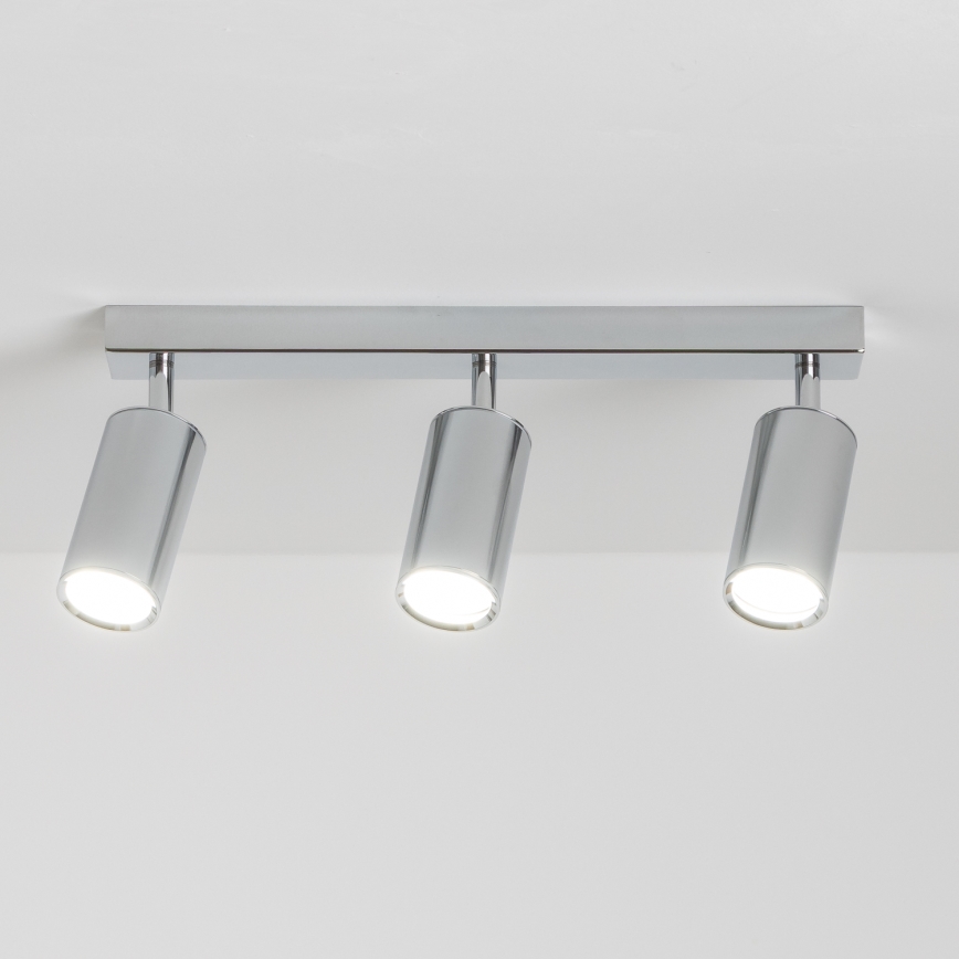 Brilagi - Badkamer spot SELE 3xGU10/30W/230V IP44 glanzend chroom