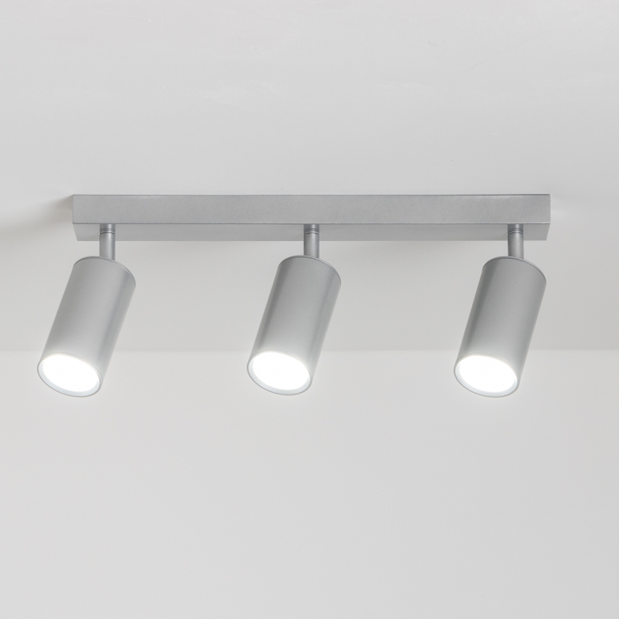 Brilagi - Badkamer spot SELE 3xGU10/30W/230V IP44 zilver