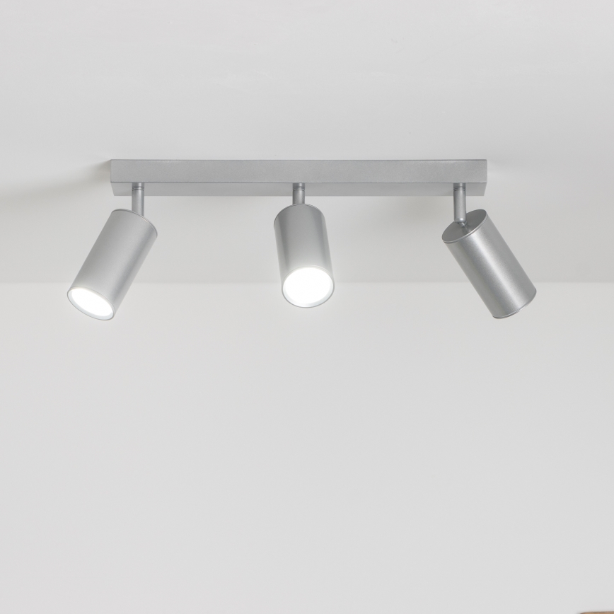 Brilagi - Badkamer spot SELE 3xGU10/30W/230V IP44 zilver