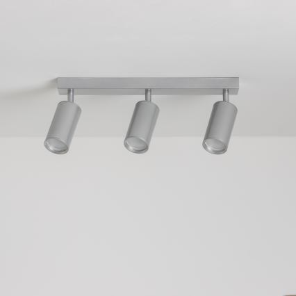 Brilagi - Badkamer spot SELE 3xGU10/30W/230V IP44 zilver