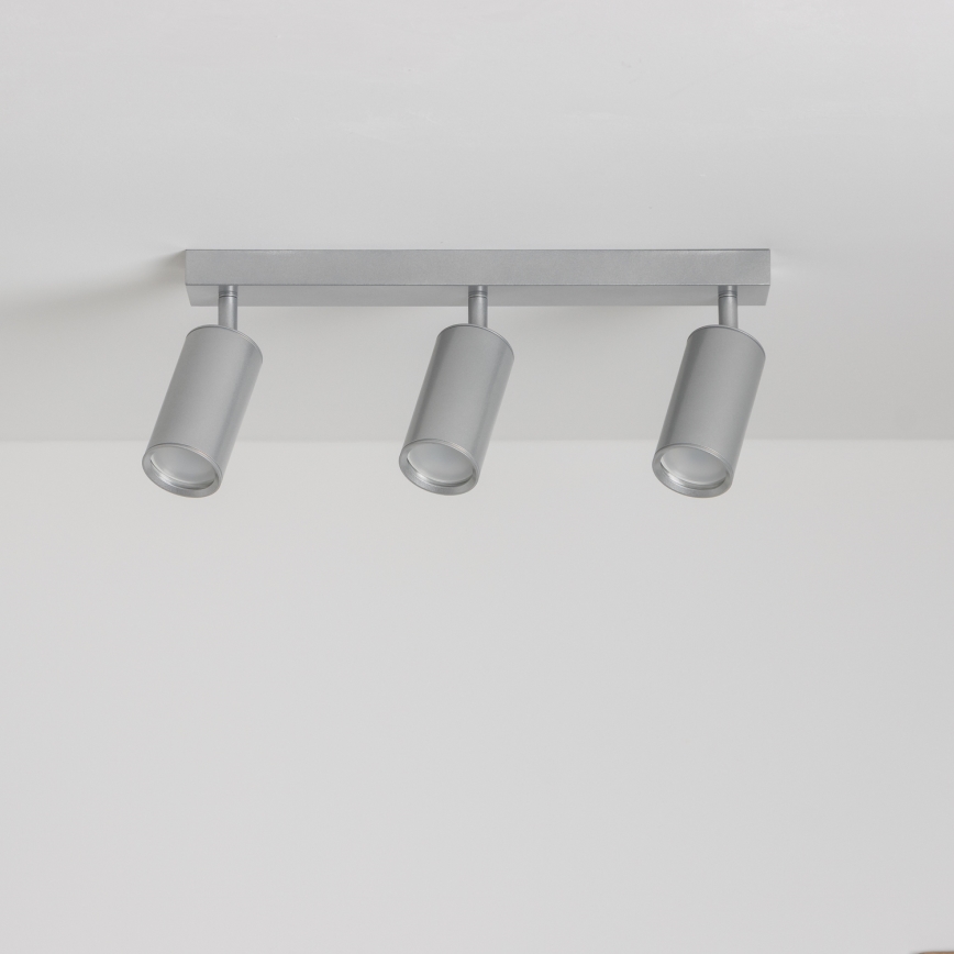 Brilagi - Badkamer spot SELE 3xGU10/30W/230V IP44 zilver