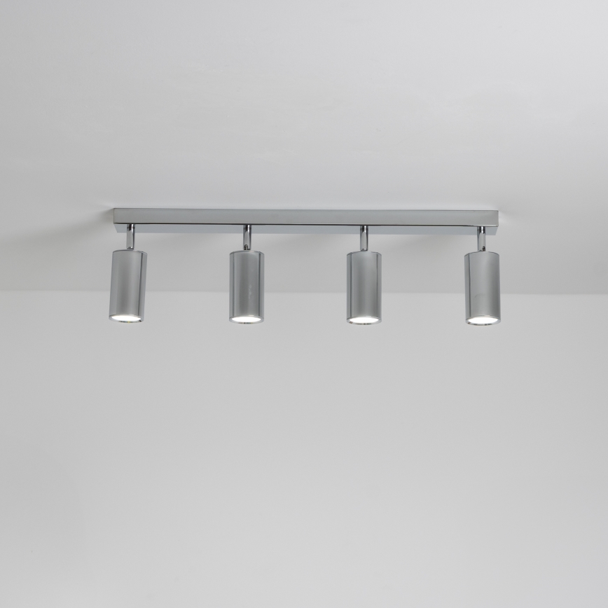 Brilagi - Badkamer spot SELE 4xGU10/30W/230V IP44 glanzend chroom