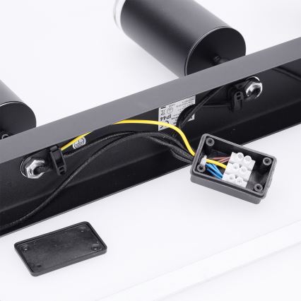 Brilagi - Badkamer spot SELE 4xGU10/30W/230V IP44 zwart