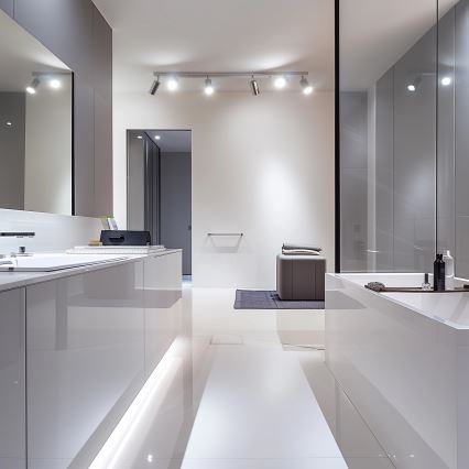 Brilagi - Badkamer spot SELE 6xGU10/30W/230V IP44 glanzend chroom