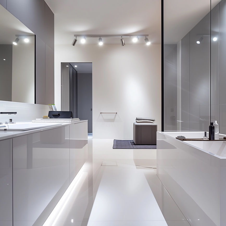 Brilagi - Badkamer spot SELE 6xGU10/30W/230V IP44 glanzend chroom