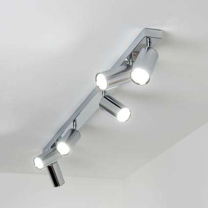 Brilagi - Badkamer spot SELE 6xGU10/30W/230V IP44 glanzend chroom