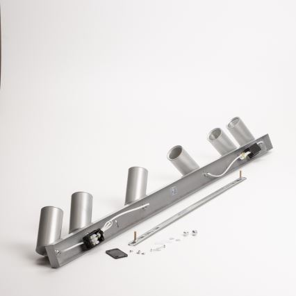 Brilagi - Badkamer spot SELE 6xGU10/30W/230V IP44 zilver