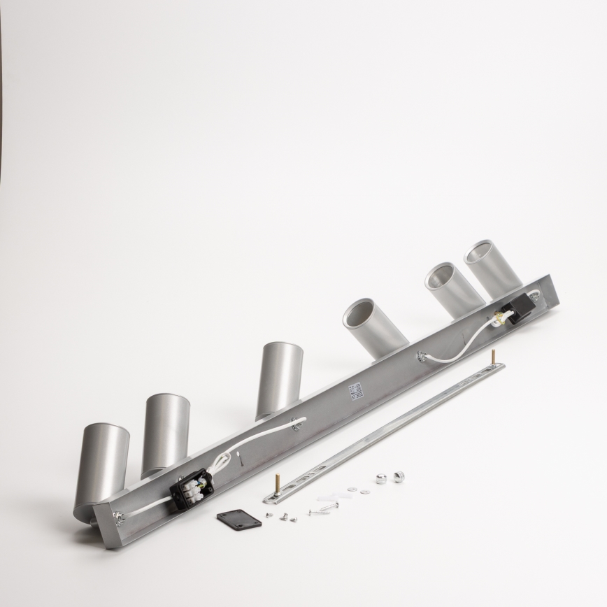 Brilagi - Badkamer spot SELE 6xGU10/30W/230V IP44 zilver