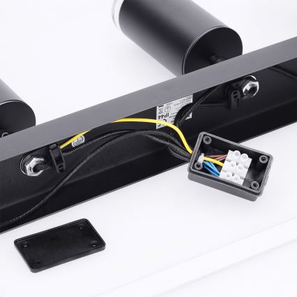 Brilagi - Badkamer spot SELE 6xGU10/30W/230V IP44 zwart