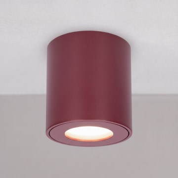 BRILAGI - Badkamer-spotlamp MIA 1xGU10/30W/230V 84x80 mm bordeaux IP54