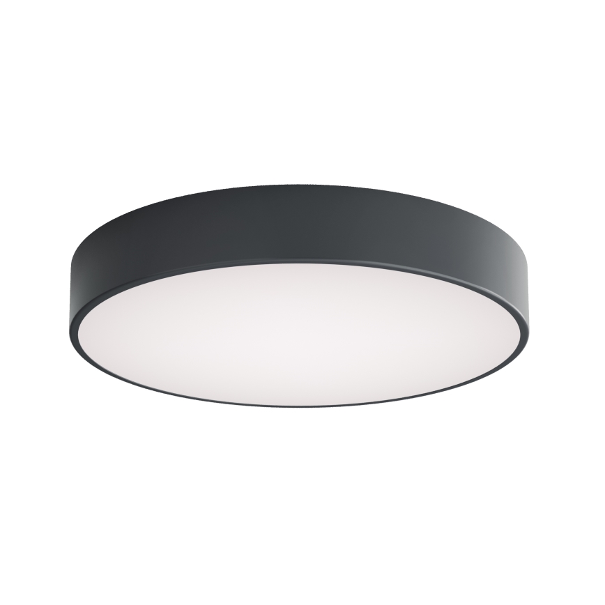 Brilagi - Plafondlamp voor de badkamer CLARE 4xE27/24W/230V Ø 50 cm antraciet IP54