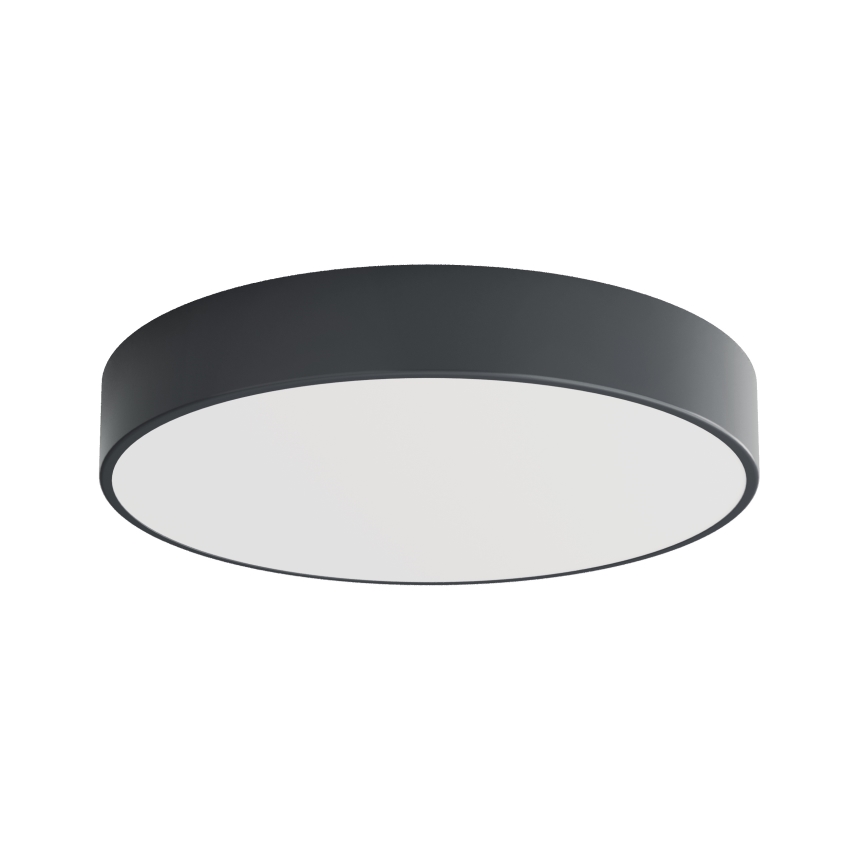 Brilagi - Plafondlamp voor de badkamer CLARE 4xE27/24W/230V Ø 50 cm antraciet IP54