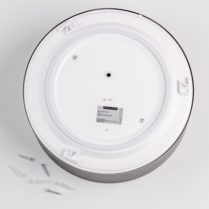 Brilagi - Badkamerplafondlamp POOL 2xE27/15W/230V Ø 30 cm IP54 zwart